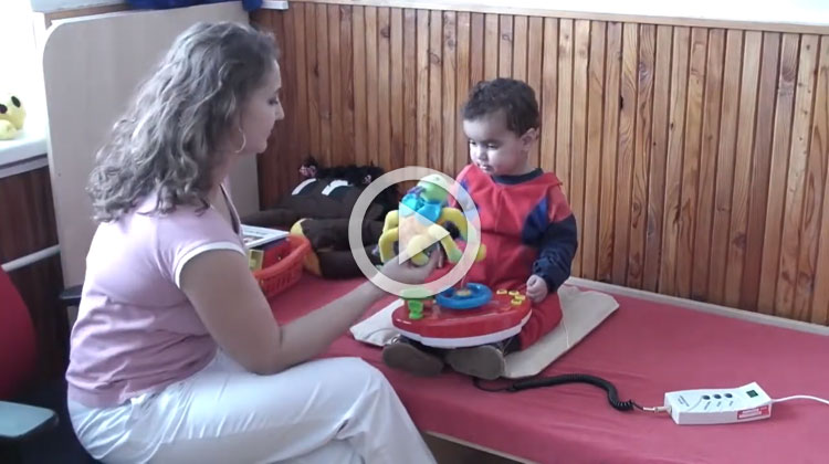 Ukážka aplikácie pulznej magnetoterapie v Detskej liečebni pohybových porúch Boskovice